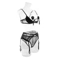 Tassel Sexy Lingerie Set with Garter Belt 3028 - SWEETKAMA