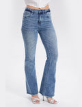 Wash Blue Ladies Daily Denim Pant SKP58027 - SWEETKAMA