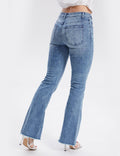 Wash Blue Ladies Daily Denim Pant SKP58027 - SWEETKAMA